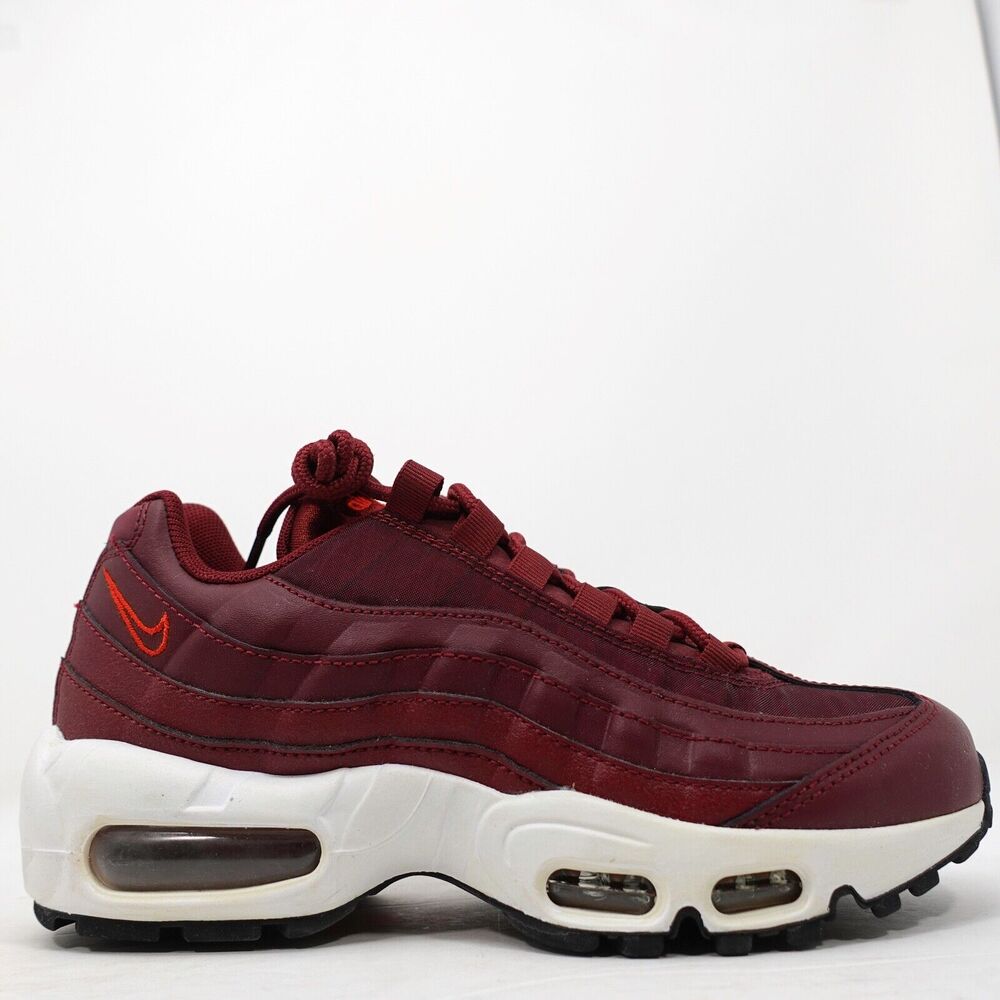 Nike Women's Air Max 95 Team Red Black 307960-605 Size 6.5